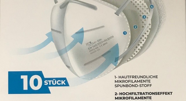 ODPOKLIC IZDELKA MASKE FFP2