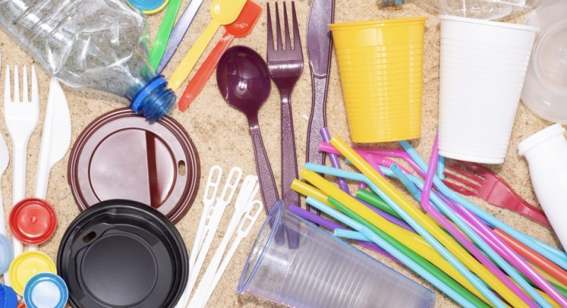 Single-use plastics is forbiden