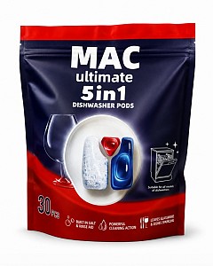 MAC ULTIMATE 5in1 30/1 kapsule za pomivanje posode