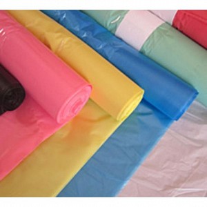 VREČA ODPADKI LD 60x70 cm BARVNA  60L pak=10x25/1