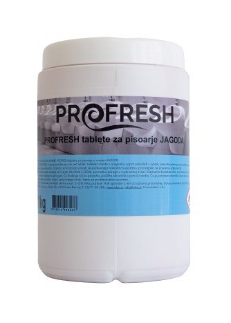 PROFRESH tablete za pisoarje JAGODA 1 kg