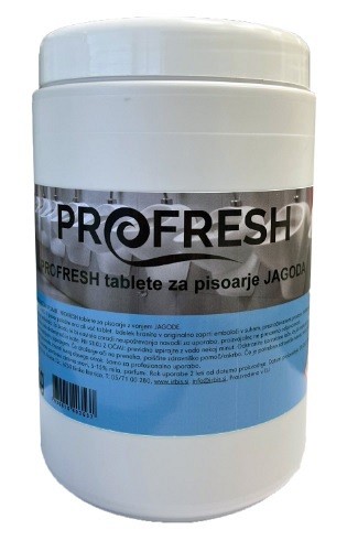 PROFRESH tablete za pisoarje JAGODA 1 kg