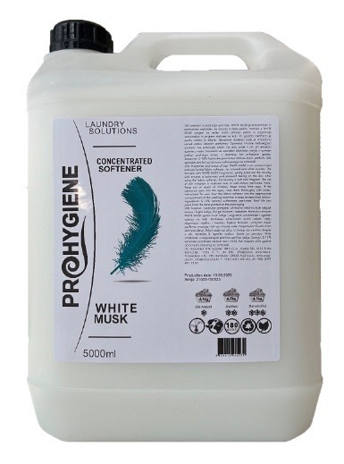 PROHYGIENE WHITE MUSK 5L SENSITIVE Concentrated softener | mehčalec