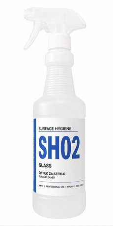 SH02 GLASS 1L trigger čistilo za steklo ZeJN